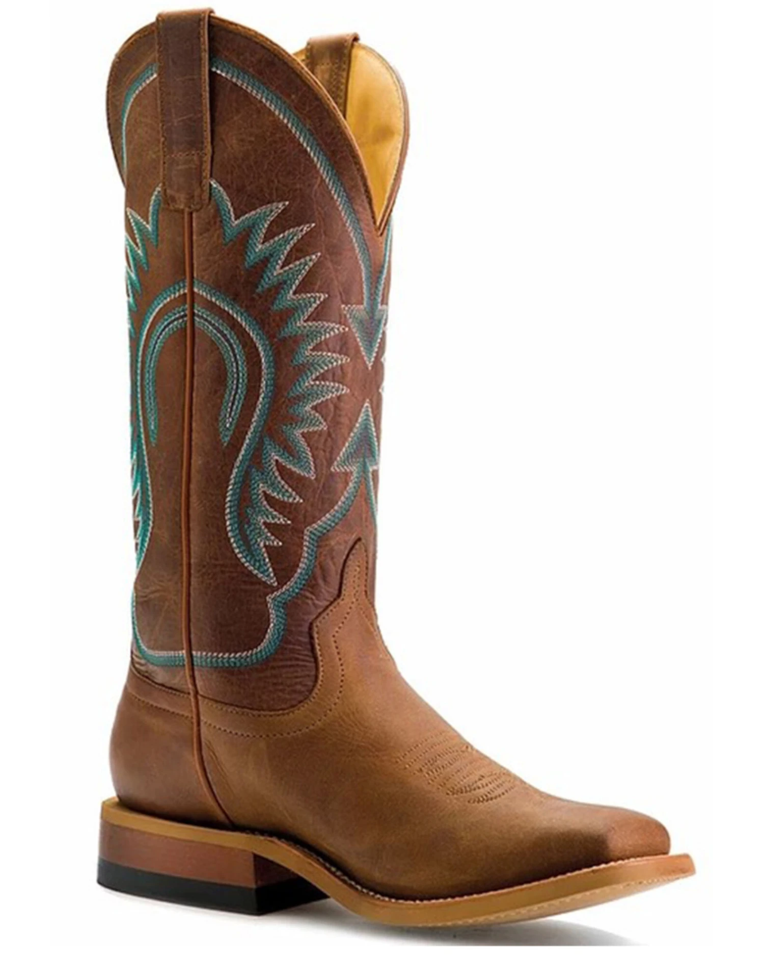 Macie Bean Women's A Perfect Tan Western Boots - Square Toe 1 Macie Bean Women's A Perfect Tan Western Boots - Square Toe