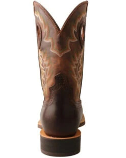 Twisted X Men's Brown Ruff Stock Western Boots - Square Toe 10 Twisted X Men's Brown Ruff Stock Western Boots - Square Toe -EverTrail Boots Sales Store 2000350217 201 P5