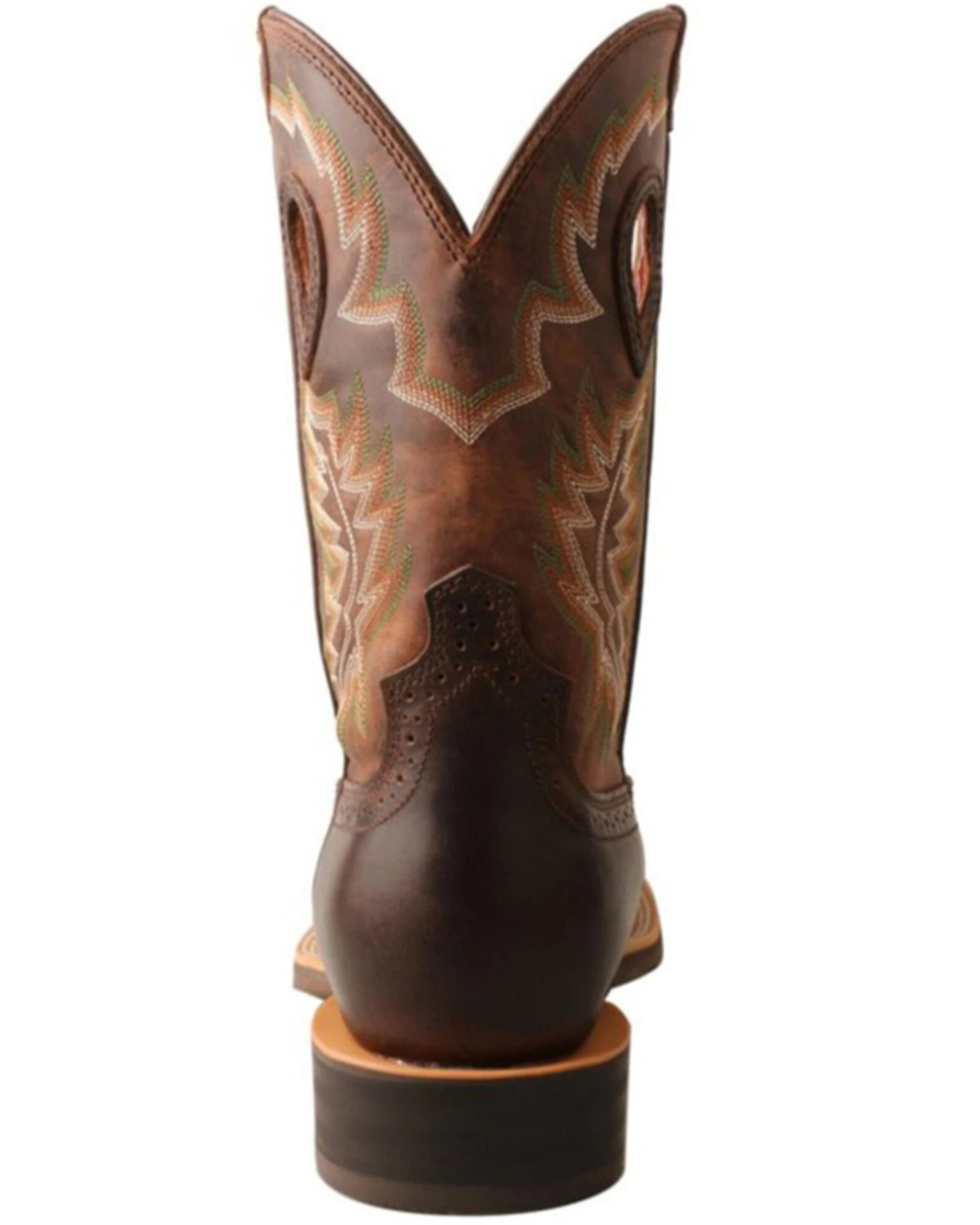 Twisted X Men's Brown Ruff Stock Western Boots - Square Toe 5 Twisted X Men's Brown Ruff Stock Western Boots - Square Toe - Image 5