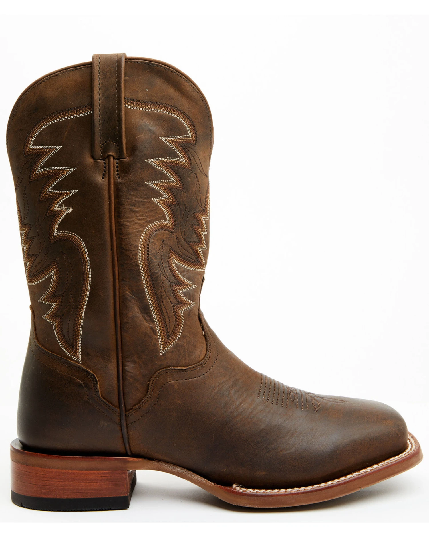 El Dorado Men's Bay Western Boots - Broad Square Toe 2 El Dorado Men's Bay Western Boots - Broad Square Toe - Image 2