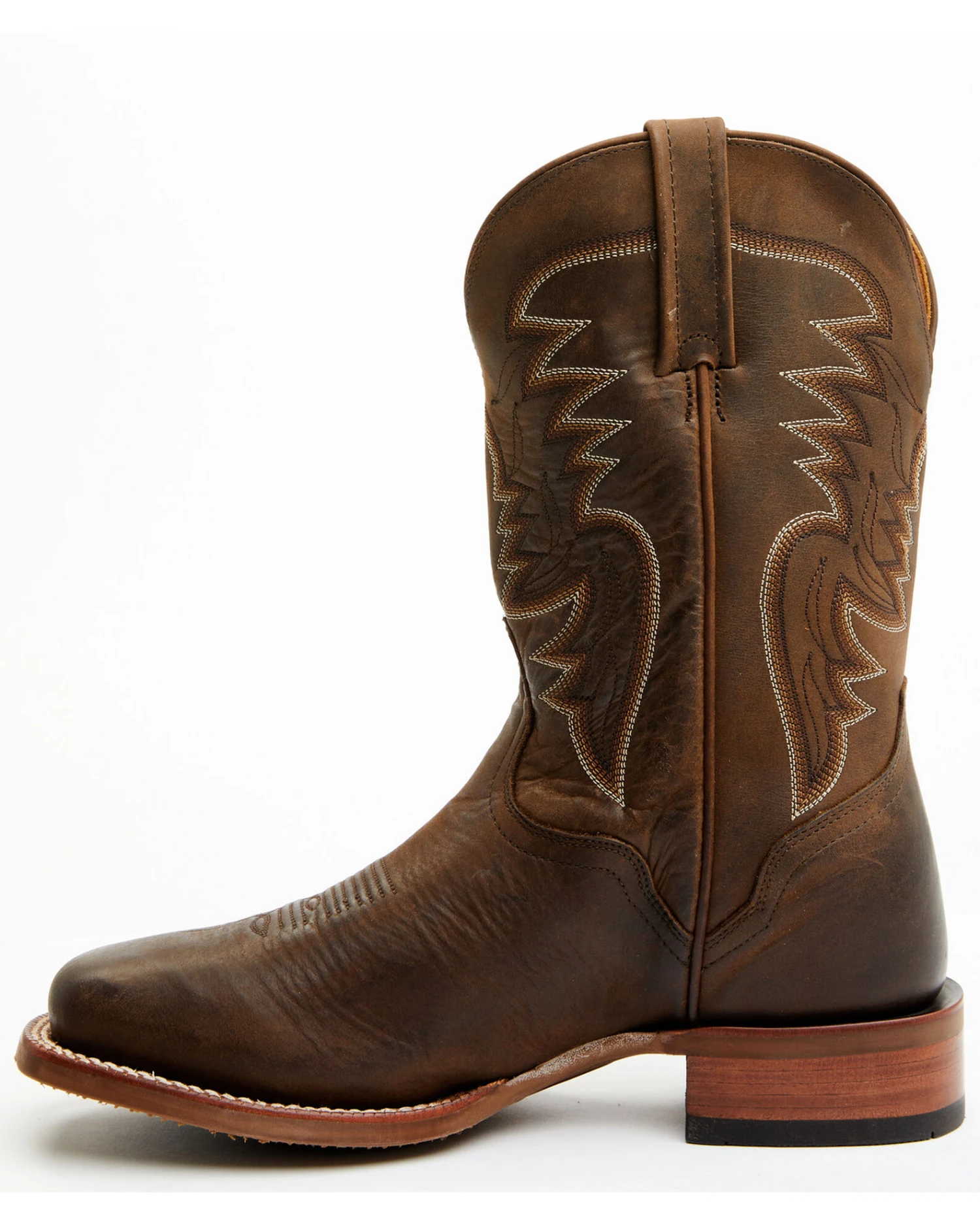 El Dorado Men's Bay Western Boots - Broad Square Toe 3 El Dorado Men's Bay Western Boots - Broad Square Toe - Image 3