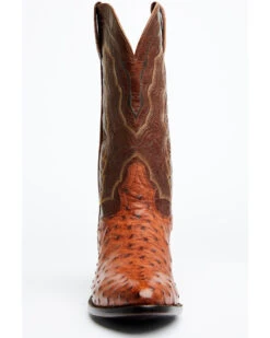 El Dorado Men's Exotic Full-Quill Ostrich Skin Western Boots - Medium Toe -EverTrail Boots Sales Store 2000350240 235 P4