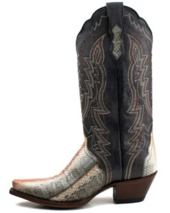 Dan Post Women's Zacatecas Exotic Watersnake Western Boots - Snip Toe -EverTrail Boots Sales Store 2000352670 020 P3