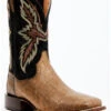 Dan Post Men's Taupe Water Snake Exotic Western Boots - Broad Square Toe 
