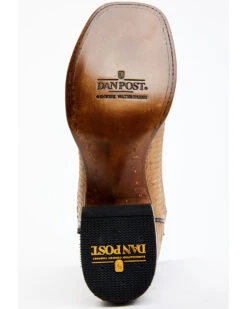 Dan Post Men's Taupe Water Snake Exotic Western Boots - Broad Square Toe 13 Dan Post Men's Taupe Water Snake Exotic Western Boots - Broad Square Toe -EverTrail Boots Sales Store 2000354881 251 P7