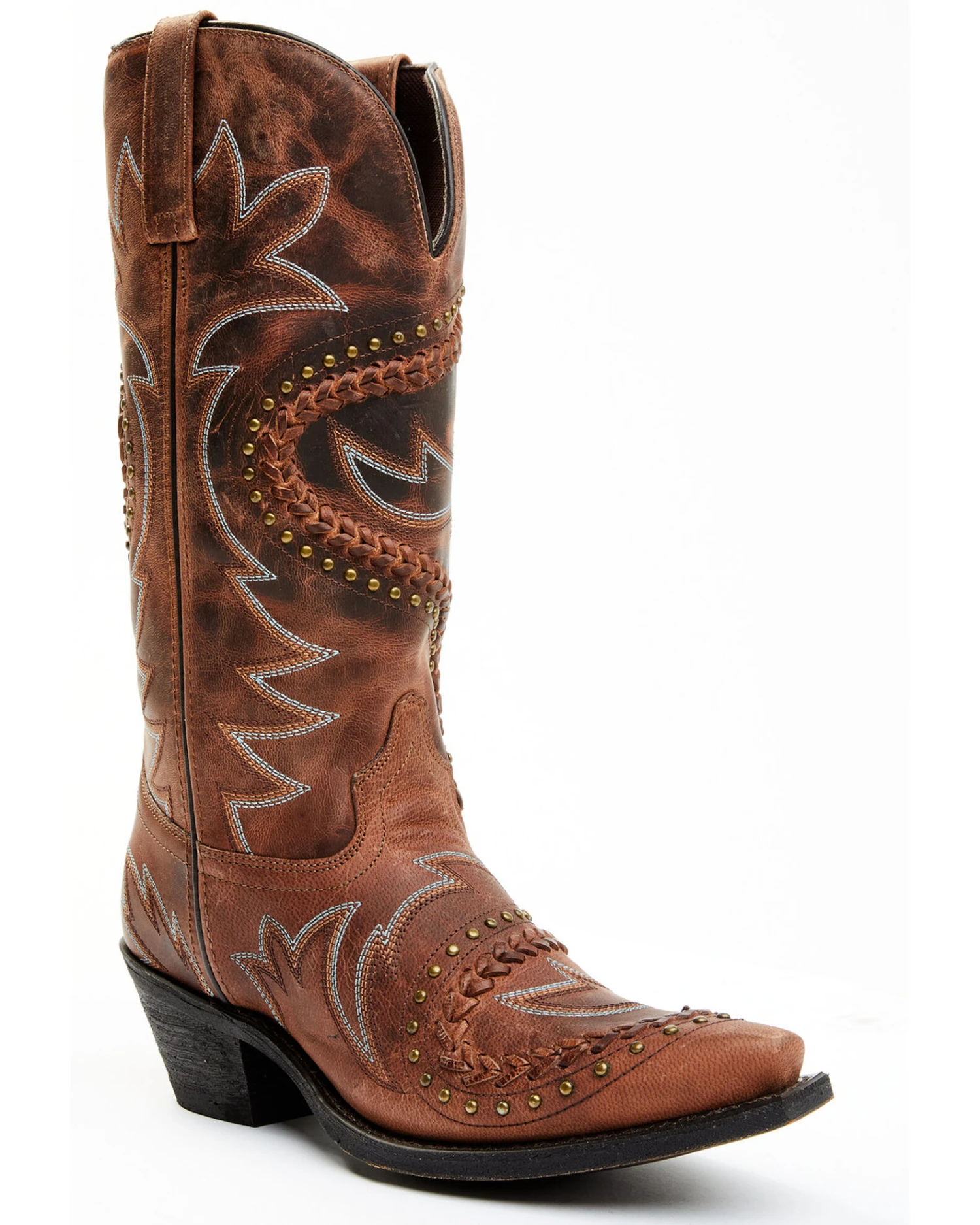 Laredo Women's Distressed Sidewinder Western Boots - Snip Toe 1 Laredo Women's Distressed Sidewinder Western Boots - Snip Toe