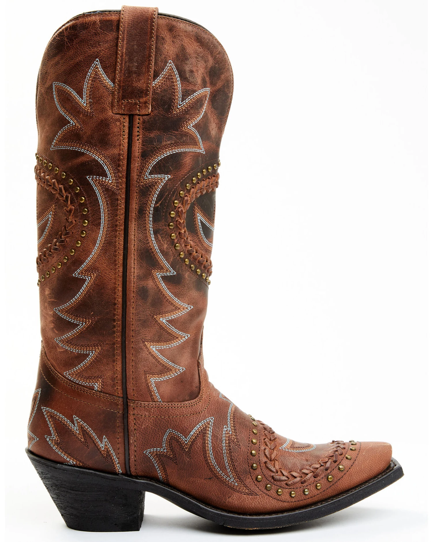 Laredo Women's Distressed Sidewinder Western Boots - Snip Toe 2 Laredo Women's Distressed Sidewinder Western Boots - Snip Toe - Image 2