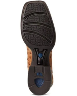 Ariat Men's Ostrich Quill Quantum Primo Exotic Western Boot - Broad Square Toe  -EverTrail Boots Sales Store 2000356428 200 P5