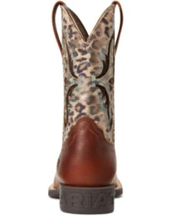 Ariat Girls' Koel VentTEK Leopard Print Western Boots - Broad Square Toe  -EverTrail Boots Sales Store 2000356945 200 P3