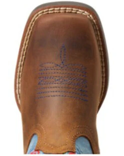 Ariat Boys' Double Kicker Easy Fit Distressed Western Boots - Broad Square Toe 8 Ariat Boys' Double Kicker Easy Fit Distressed Western Boots - Broad Square Toe -EverTrail Boots Sales Store 2000357334 200 P4