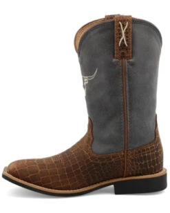Twisted X Boys' Top Hand Western Boots - Broad Square Toe  -EverTrail Boots Sales Store 2000358026 907 P3