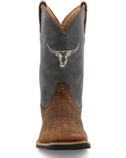 Twisted X Boys' Top Hand Western Boots - Broad Square Toe  -EverTrail Boots Sales Store 2000358026 907 P4
