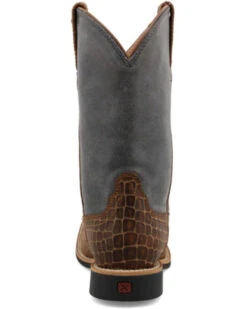 Twisted X Boys' Top Hand Western Boots - Broad Square Toe  -EverTrail Boots Sales Store 2000358026 907 P5