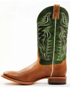Cody James Men's Peridot Green Leather Western Boots - Broad Square Toe  -EverTrail Boots Sales Store 2000358811 300 P3