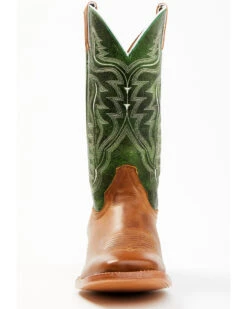 Cody James Men's Peridot Green Leather Western Boots - Broad Square Toe  -EverTrail Boots Sales Store 2000358811 300 P4