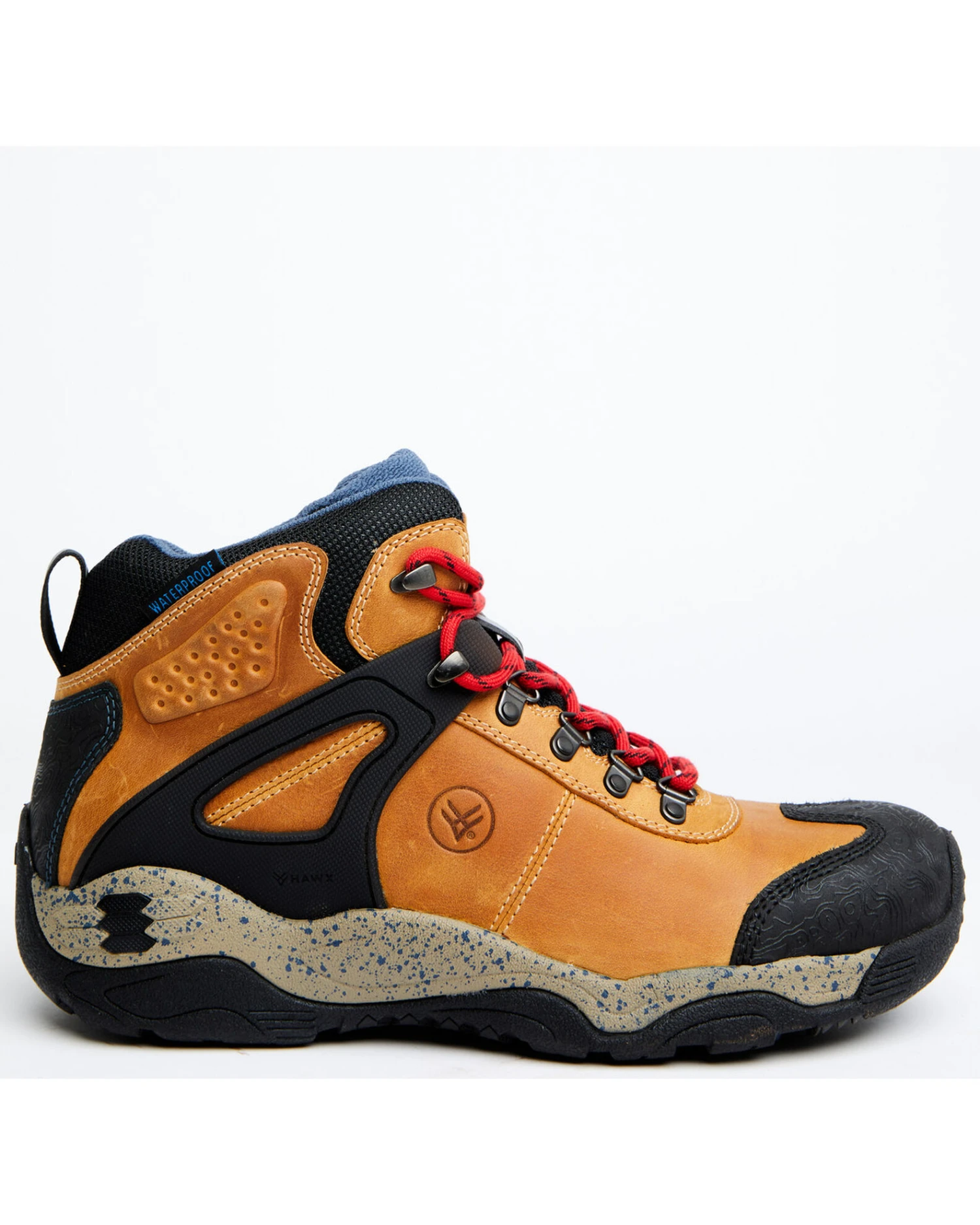 Hawx Men's Talon 3 Waterproof Lace-Up Hiking Work Boots - Broad Square Toe 2 Hawx Men's Talon 3 Waterproof Lace-Up Hiking Work Boots - Broad Square Toe - Image 2