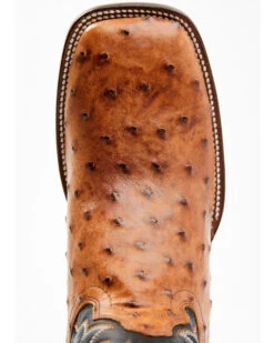 Cody James Men's Full Quill Cognac Ostrich Exotic Western Boots - Broad Square Toe 12 Cody James Men's Full Quill Cognac Ostrich Exotic Western Boots - Broad Square Toe -EverTrail Boots Sales Store 2000359772 001 P6