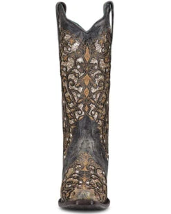 Corral Women's Inlay & Studs Western Boots - Snip Toe -EverTrail Boots Sales Store 2000360096 001 P3