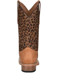 Circle G Girls' Leopard Print Western Boots - Square Toe -EverTrail Boots Sales Store 2000361088 271 P4