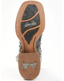 Dan Post Women's Embroidered Ostrich Western Boots - Broad Square Toe -EverTrail Boots Sales Store 2000361557 001 P7