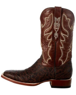 Tanner Mark Men's Exotic Elephant Print Western Boots - Broad Square Toe 5 Tanner Mark Men's Exotic Elephant Print Western Boots - Broad Square Toe -EverTrail Boots Sales Store 2000363904 203 P3