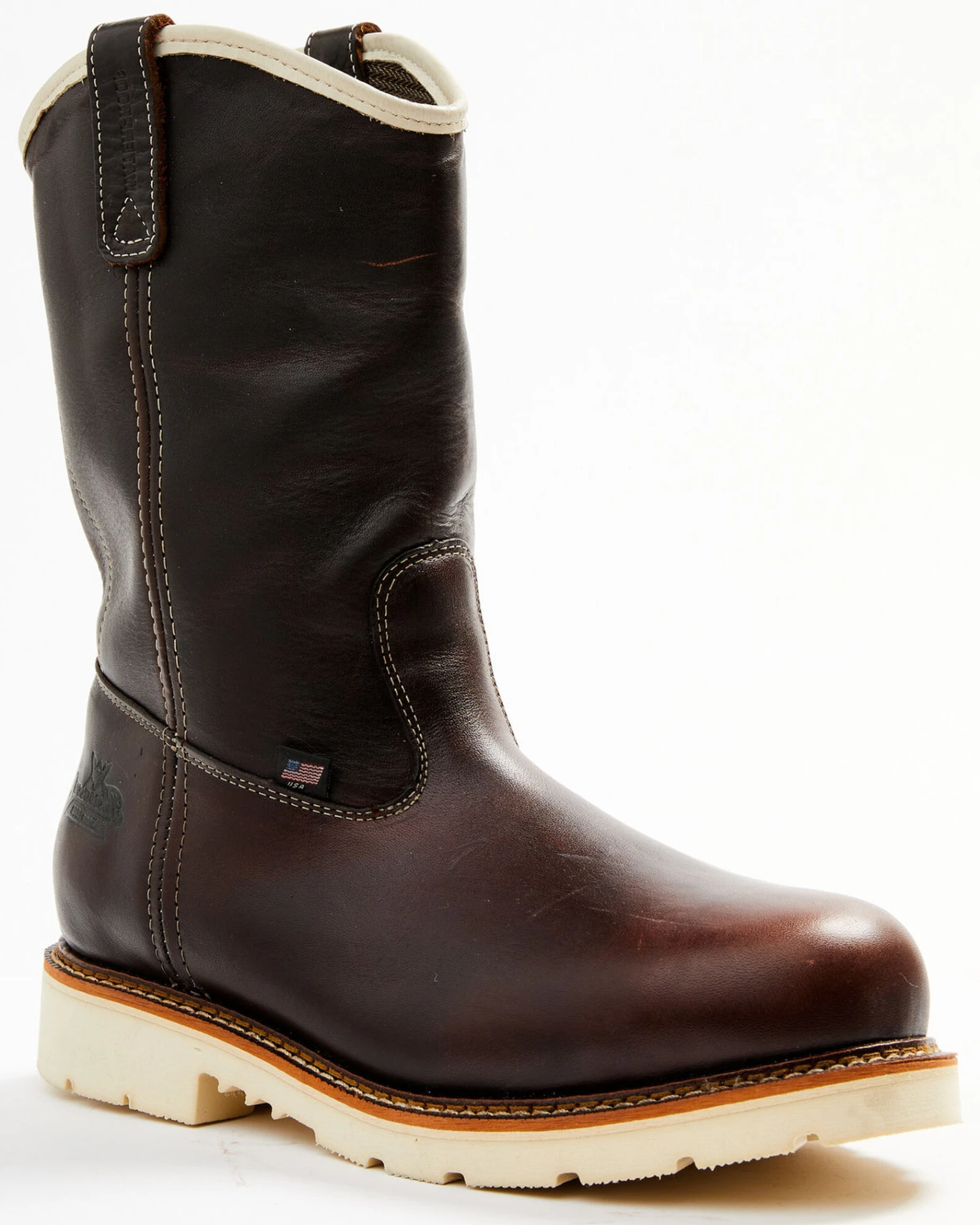 Thorogood Men's American Heritage Waterproof Welly Pull On Wellington Boots - Steel Toe 1 Thorogood Men's American Heritage Waterproof Welly Pull On Wellington Boots - Steel Toe