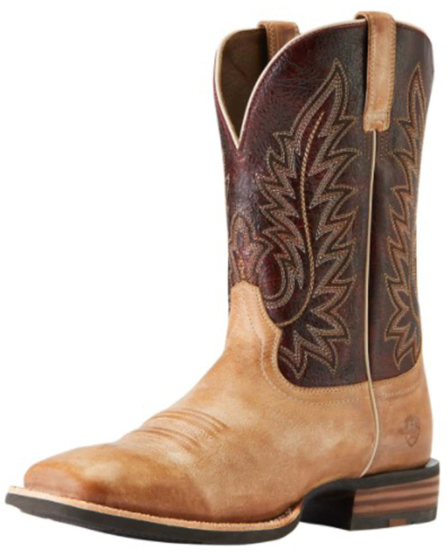 Ariat Men's Ridin High Performance Western Boots - Broad Square Toe 1 Ariat Men's Ridin High Performance Western Boots - Broad Square Toe