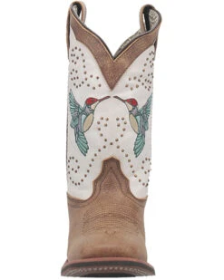 Laredo Women's 11" Hummingbird Embroidered Studded Western Performance Boots - Broad Square Toe 10 Laredo Women's 11" Hummingbird Embroidered Studded Western Performance Boots - Broad Square Toe -EverTrail Boots Sales Store 2000371079 100 P4