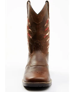 Cody James Boys' Ripped Flag Western Boots - Broad Square Toe -EverTrail Boots Sales Store 2000374842 900 P4