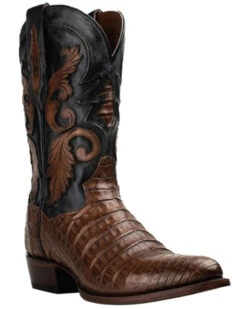 Dan Post Men's Socrates Caiman Exotic Western Boots - Medium Toe