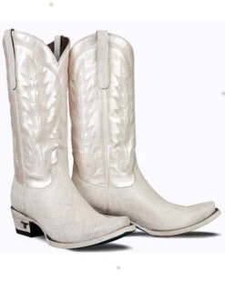 Lane Women's Rogue Exotic Python Western Boots - Snip Toe