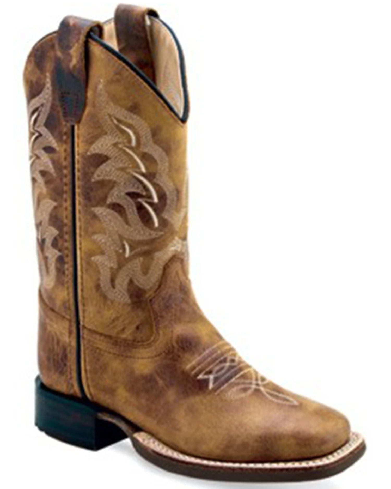 Old West Girls' Western Boots - Square Toe 1 Old West Girls' Western Boots - Square Toe