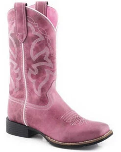 Roper Little Girls' Monterey Western Boots - Square Toe