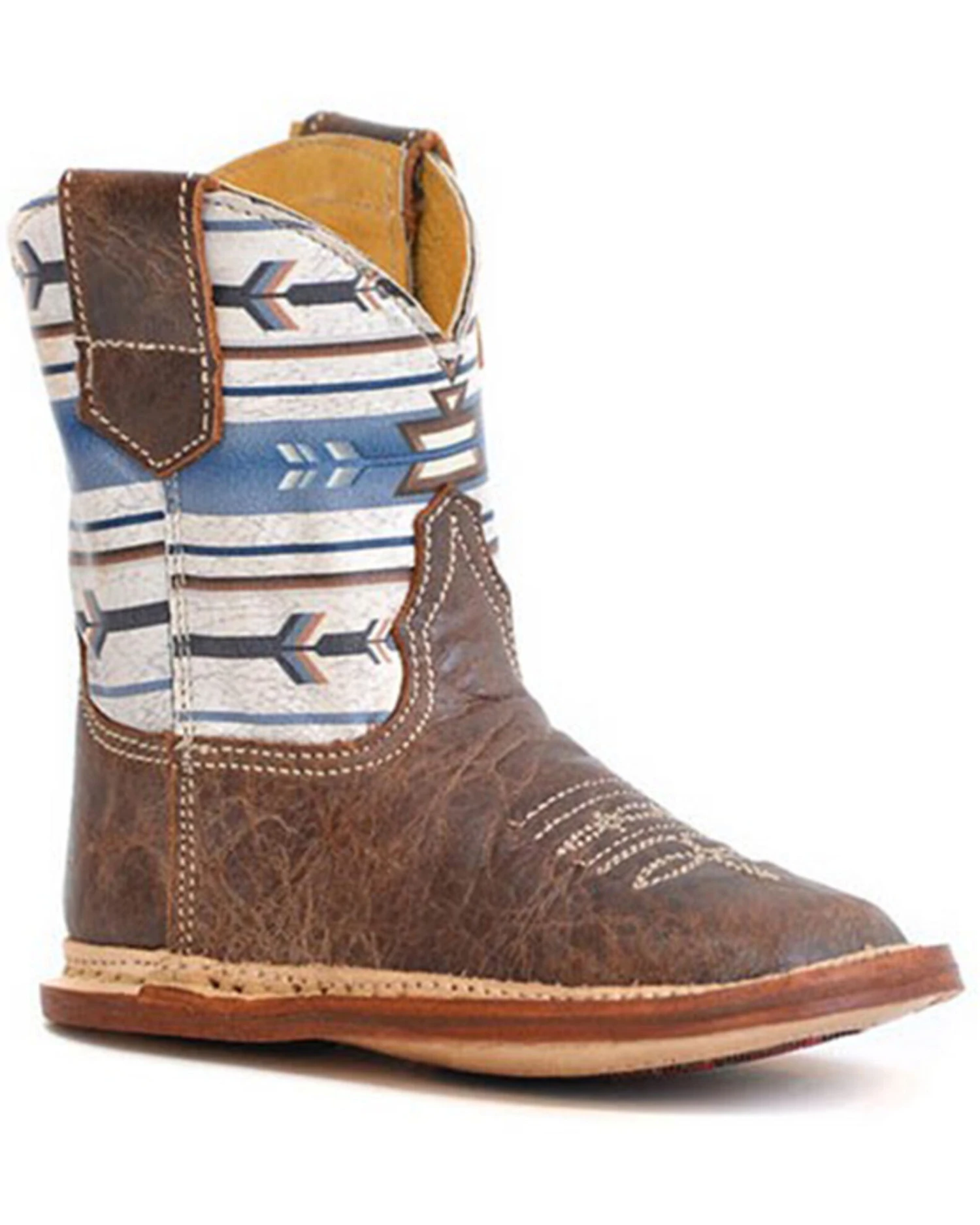Roper Infant Boys' Cowboy Southwestern Western Boots - Square Toe 1 Roper Infant Boys' Cowboy Southwestern Western Boots - Square Toe