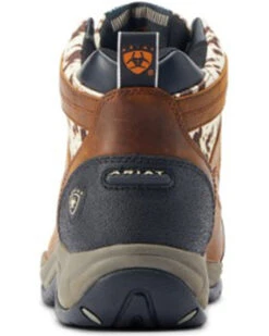 Ariat Women's Cow Print Terrain Waterproof Boots - Round Toe  -EverTrail Boots Sales Store 2000397380 200 P3